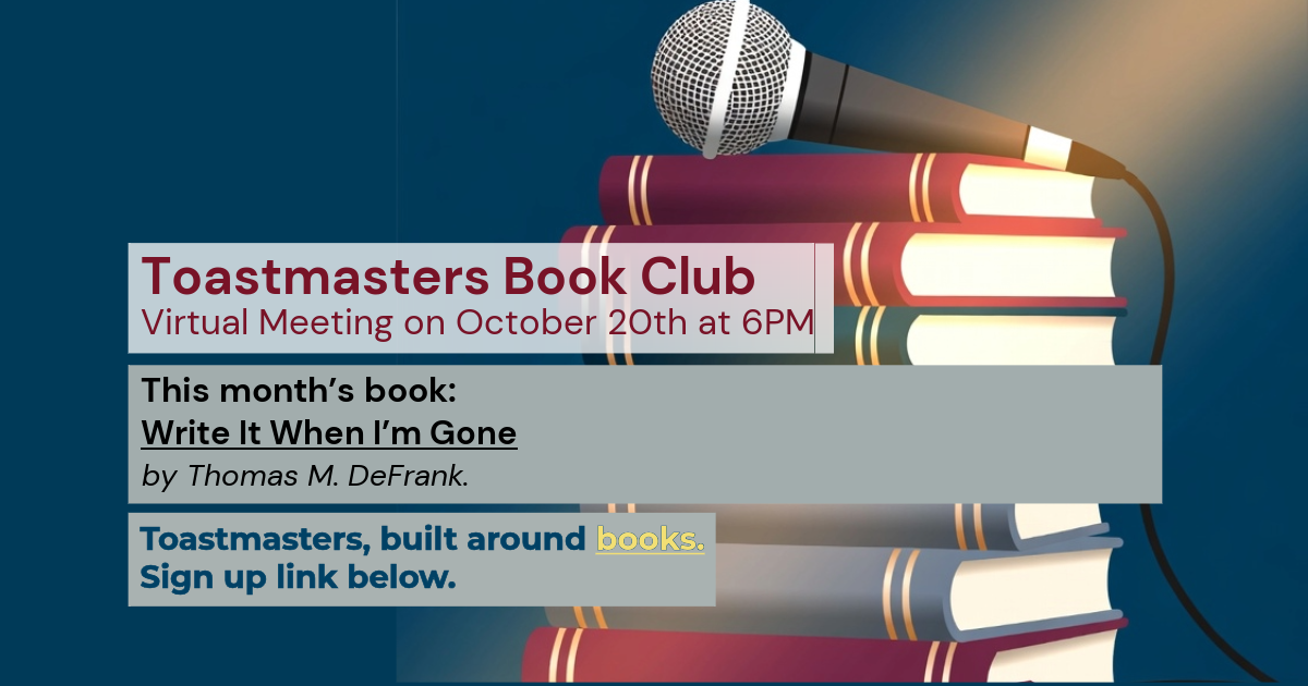 Toastmasters Book Club